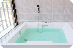 入浴時間にあわせてお湯はり